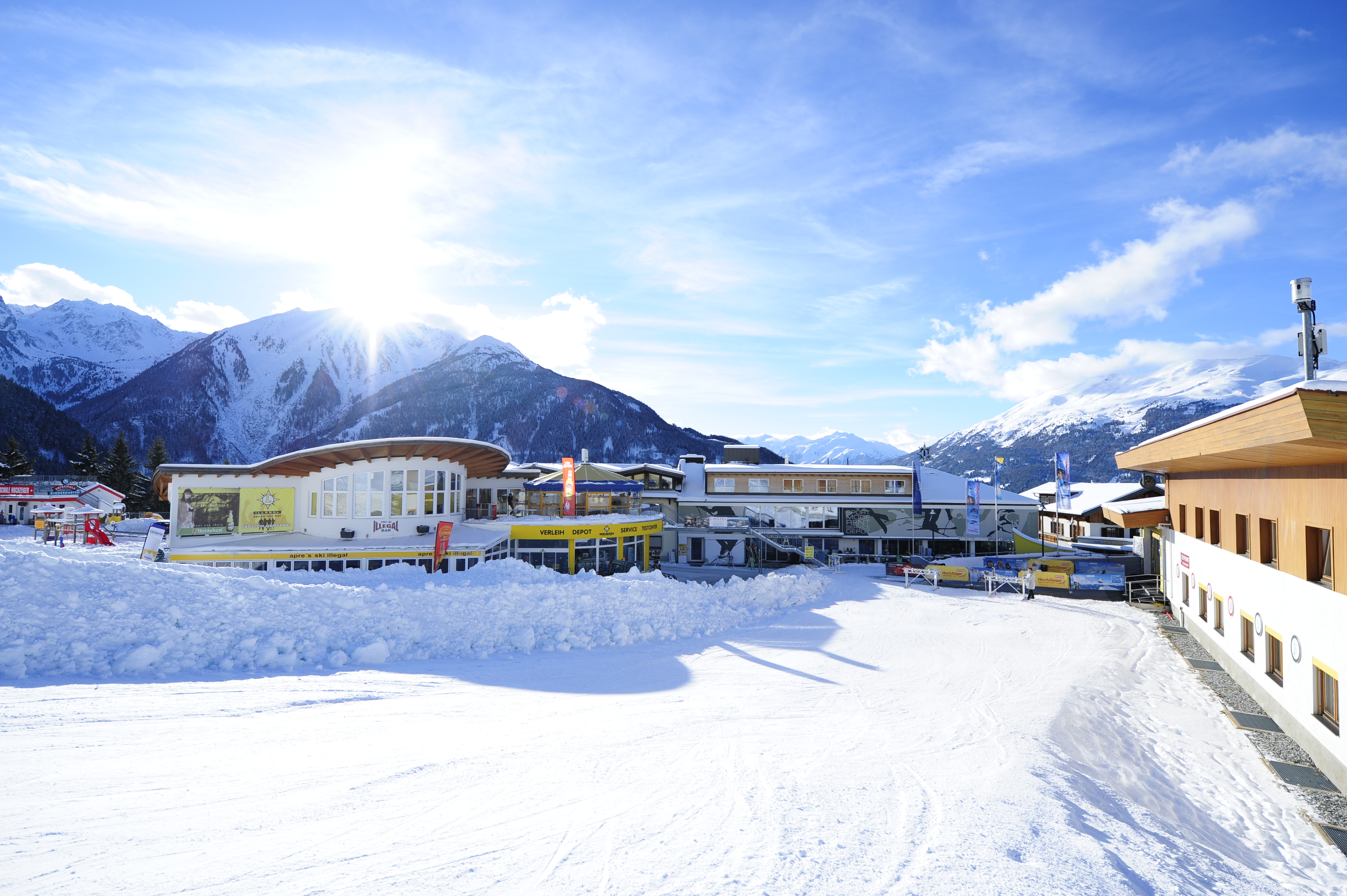 Ski-in/Ski-out am Hochzeiger beim Haus Sonneck